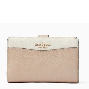 NEW!! Kate Spade Leila Medium Compact Bifold Wallet